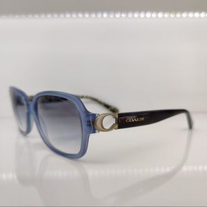 NWT: Coach Blue Sunglasses HC 8241